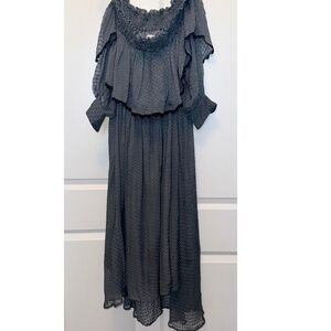 Stevie May Dress Off Shoulder 100% Silk | Gypsy Australia Stevie Nicks Boho